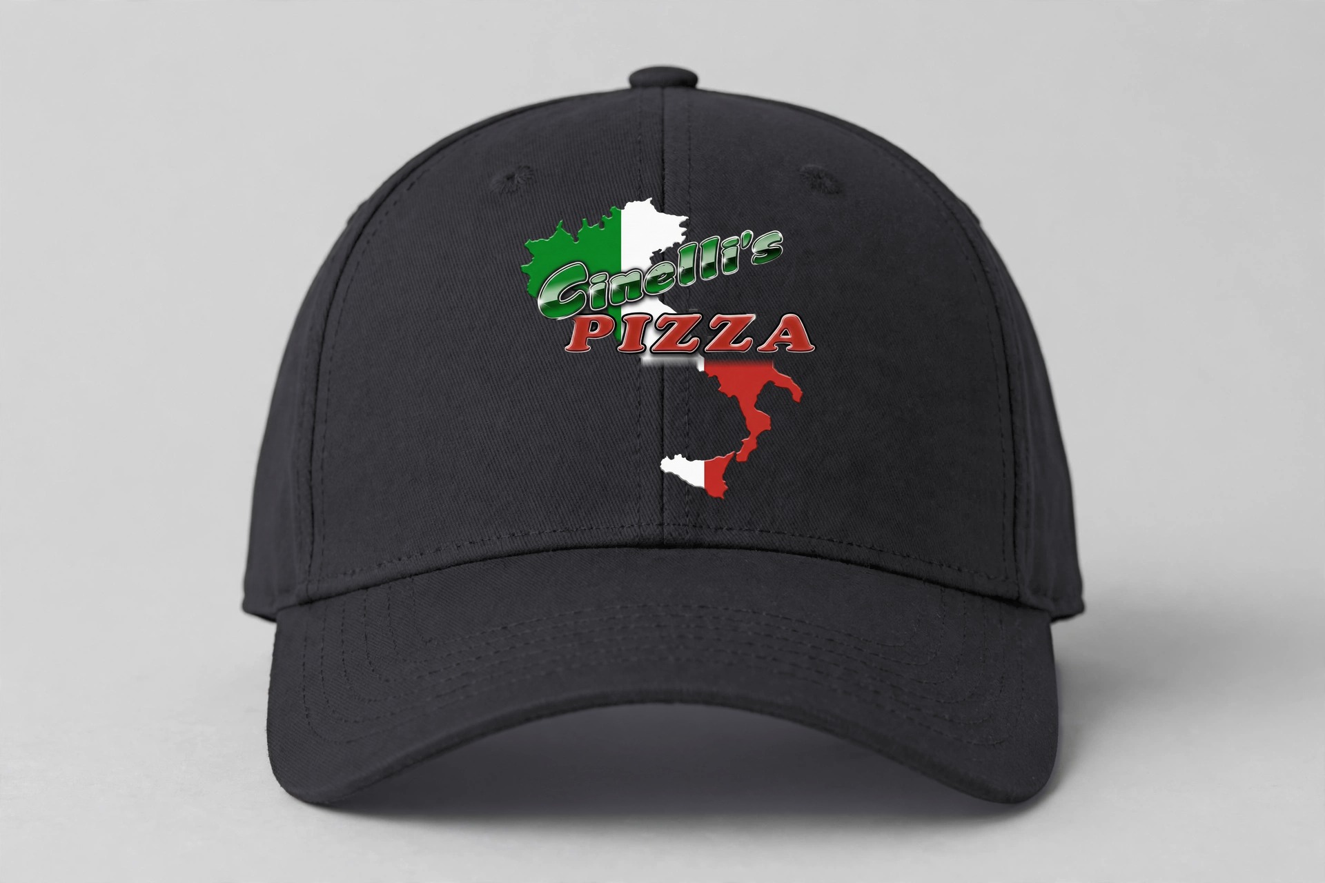Fitted Cap product photo — Charcoal
