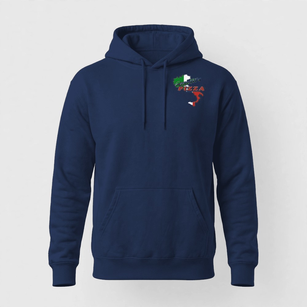 Logo Hoodie product photo — Navy — front