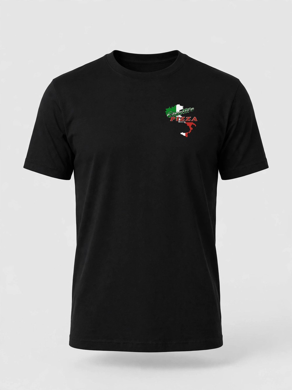 Logo Tee product photo — Black — front